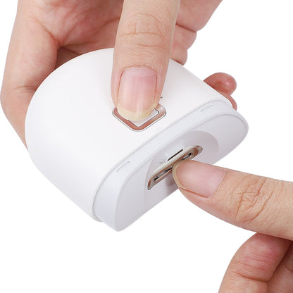 Electric Nail Clipper & Polisher with LED Light
