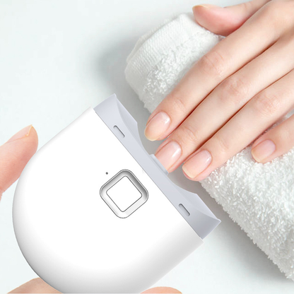 Electric Nail Clipper & Polisher with LED Light